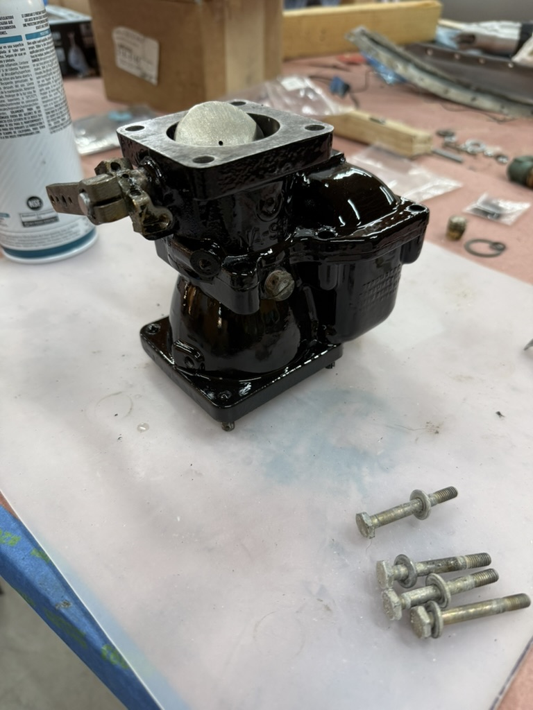 Rebuilt carburetor housing